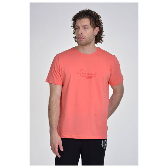 Target Ανδρική κοντομάνικη μπλούζα T-Shirt Single Jersey "Basics New Logo"
